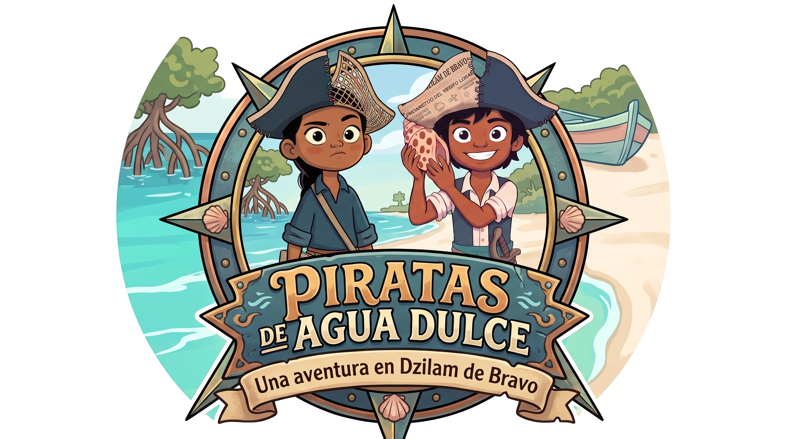 Piratas de Agua Dulce — aventura pirata familiar en la costa de Yucatán